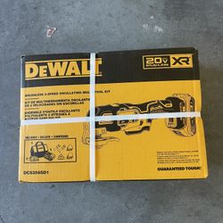 Dewalt Brushless 3 Speed Oscillating Multi Tool