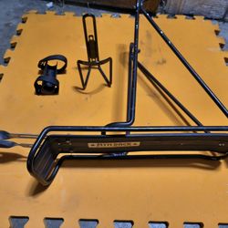 Bike Rack, Bottle Holder, Bike Pump Holder. 3-item Bundle.