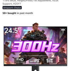 KTC 2.4 Inch Gaming Monitor 300hz