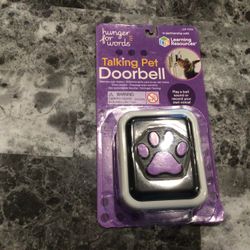 Talking Pet   Doorbell. Learning resources