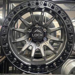 Lock Off Road Wheels      Set Of 4      6X5.5 Bolt Pattern 