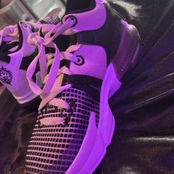 Size 4y LeBron witness basketball shoes little bit of tear in the back logo bit not much looking for $40 obo