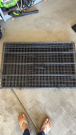Large Metal Crate