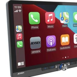 JensenCAR910W Stereo AppleCarPlay AndroidAuto Am Fm Receiver 