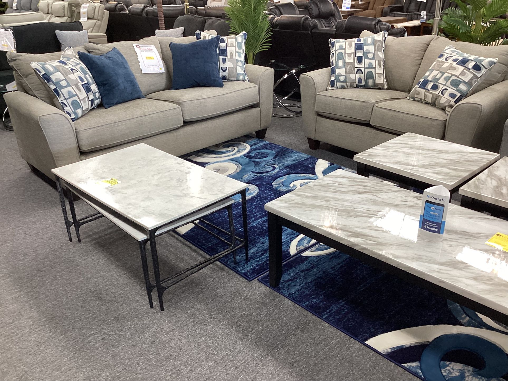 Sofa And Love Seat $799