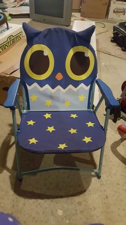 Children's Owl Foldup Camping Chair