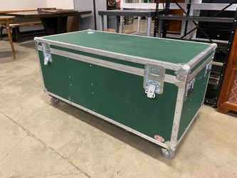  JAN-EL Forest Green Rolling Musicians Chest