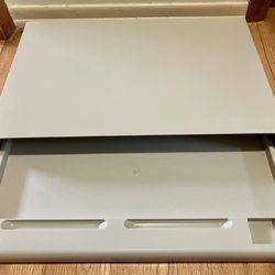 Monitor Stand/Riser with Slide Out Keyboard Tray