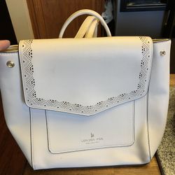 London fog backpack style purse, like new