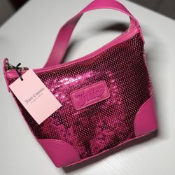 New Pink Sequence Juicy Couture Purse 