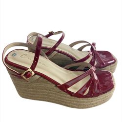 Zapatos De Charol Rojos 