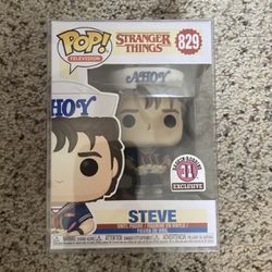 Funko Pop Television: Stranger Things Scoops Ahoy Steve #829 Baskin Robbins Excl