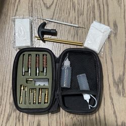 cleaning kit with oil bottle