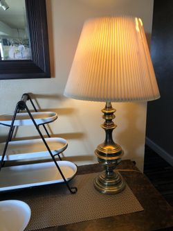 Beautiful vintage accent lamp