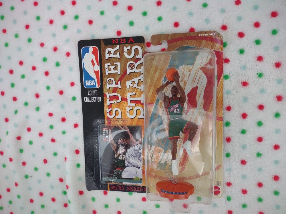 1999/00 Vin Baker Mattel Upper Deck Super Stars NBA Skyscrapers Series ,