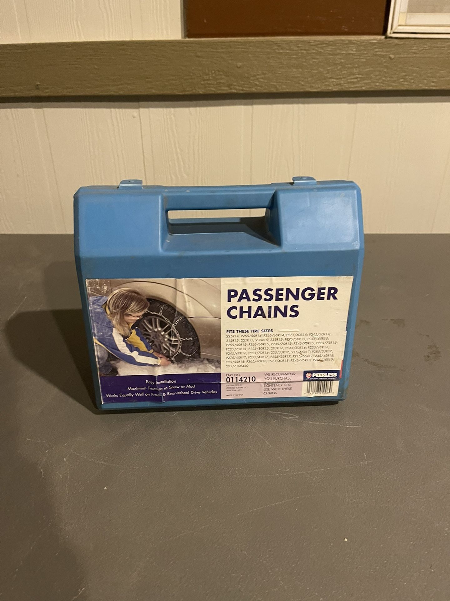 Passenger Snow Chains Part Number 0114210