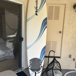 WaveStorm’s Classic Foam Top 8ft Surfboard 