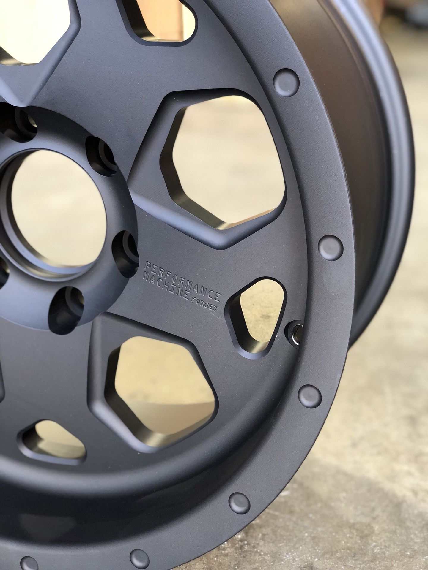 Raptor wheels by Performance Machine