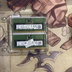 2 x 8 GB DDR5 Laptop Ram  new