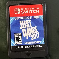JUST DANCE 2017 NINTENDO SWITCH GAME