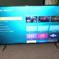 Hisense 50” Roku With Remote