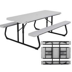 Lifetime Foldable Picnic Table 