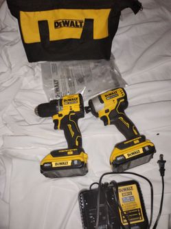 Brand new DeWalt 20v max drill set