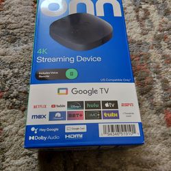 Onn 4K Google TV Streaming Box