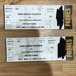 Padres Vs Dodgers Tickets