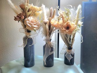 SET 3 ARREGLOS FLORALES/FLORAL ARRANGEMENTS SET