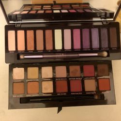 Eyeshadow/highlighters, Blush, Bronzer, Lashes, etc.