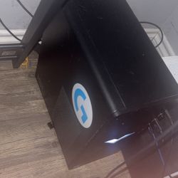 Pc With Keyboard And Mouse 