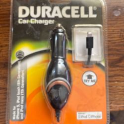iPhone Duracell Car Charger 