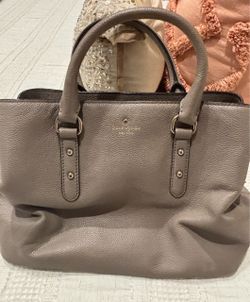 Kate Spade hobo bag (gray/beige)
