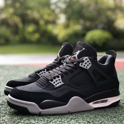 Air Jordan 4 “Black Canvas”