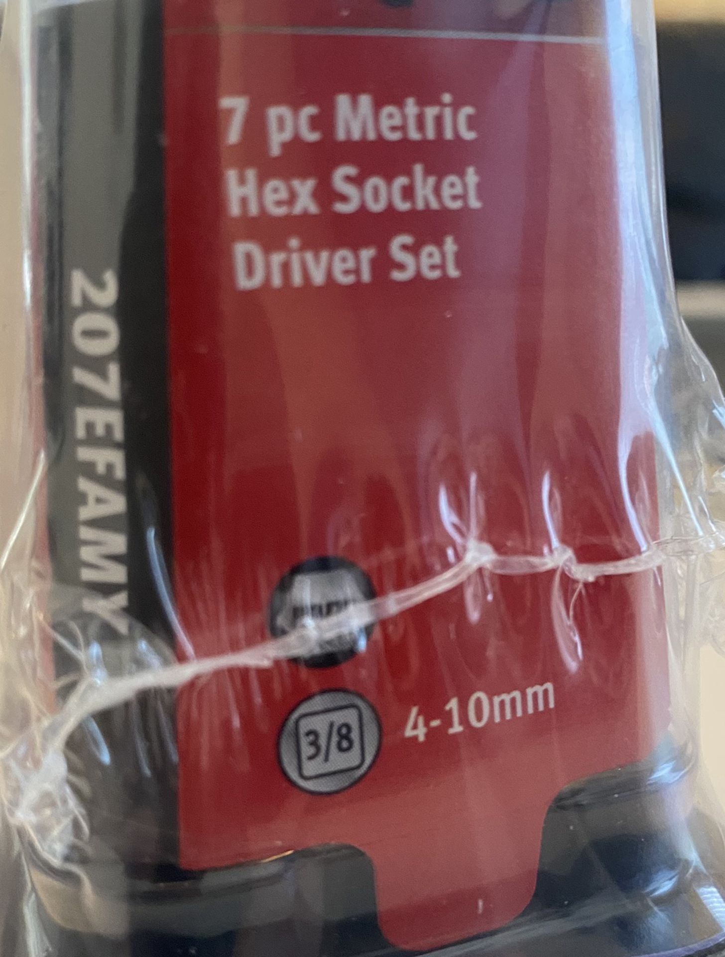 New 7pc Snap -On Metric Hex