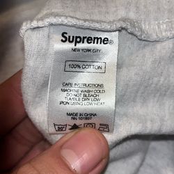Supreme (long sleeve) shirt