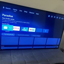 50” Phillips 4K HD TV 