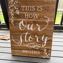 Wedding Sign