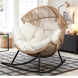 Rocking egg chair 
