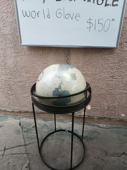 Vintage  World Globe