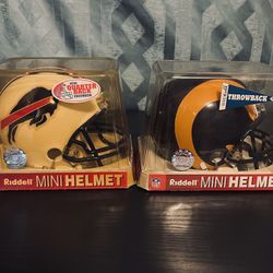 VINTAGE RIDDERII MINI HELMETS