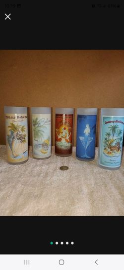 Set of 5 Tommy Bahama Collectible Glasses and many more items posted here