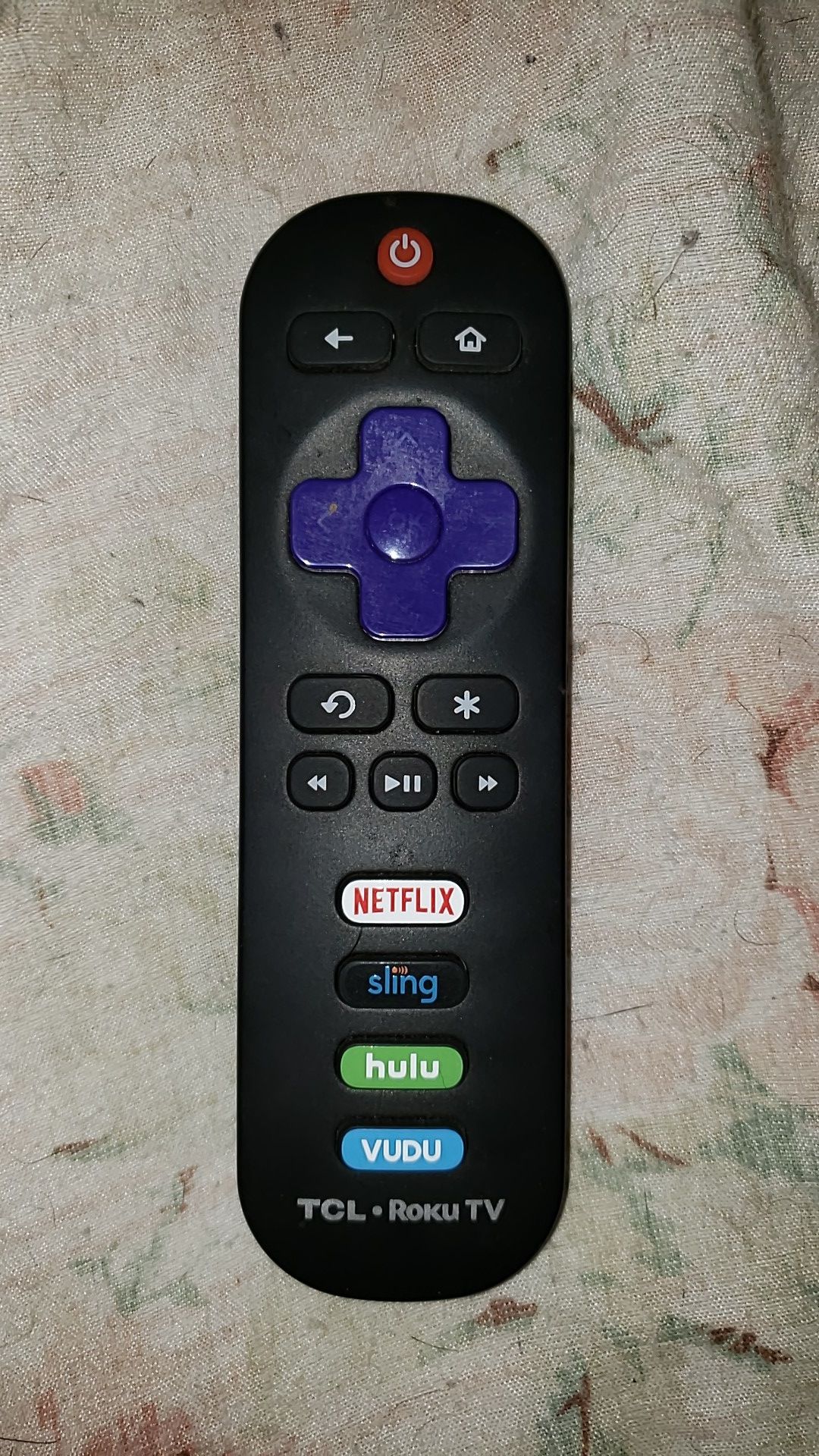 TLC roku tv remote