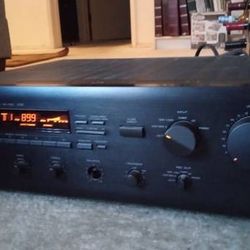 Vintage Yamaha Natural Sound AM/FM Stereo Receiver RX-750.
Great stereo amplifier.
