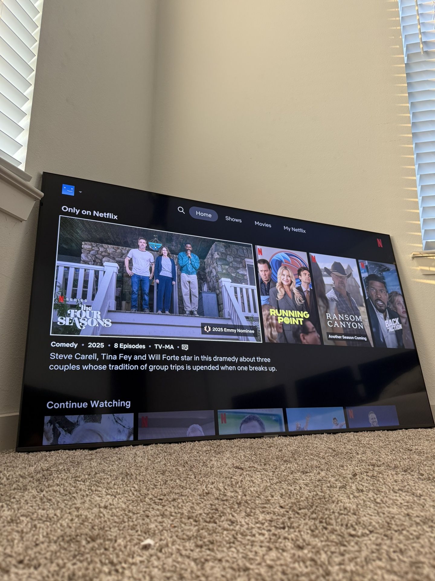 58” ROKU 4K HDR SMART TV
