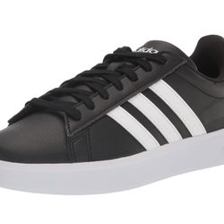 Adidas Men's Grand Court 2.0 black/white men's size 9.5 NEW selling for only $30