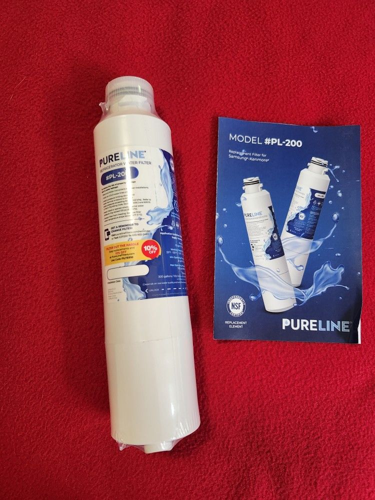 Pureline. Refrigerator Water Filter  Model # Pl -200