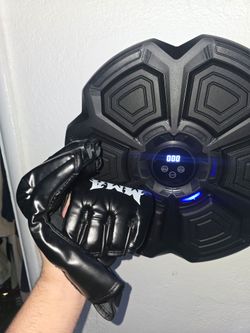 "Music Boxing Machine Wall Mounted - LED Smart Boxing Trainer