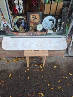 Wood sign